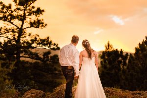 Katelyn and Wesleys Wedding Sunset